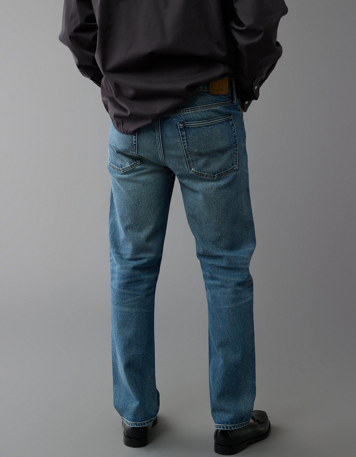 AE EasyFlex Ripped Original Straight Jean - image 3