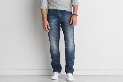 American eagle relaxed straight hot sale jeans