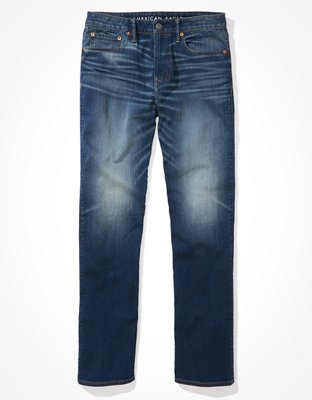 american eagle extreme flex relaxed straight jeans
