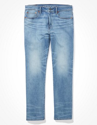 american eagle men's relaxed straight jeans