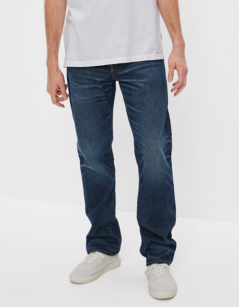 Мужские джинсы American Eagle AE Relaxed Straight Jean