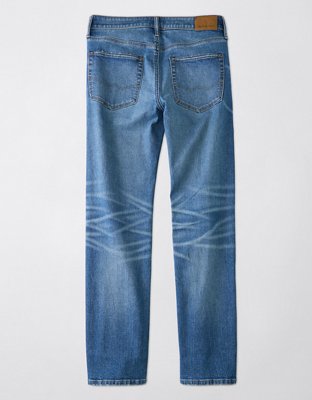 Мужские джинсы American Eagle AE AirFlex+ Ultrasoft Relaxed Straight Jean — фото 4
