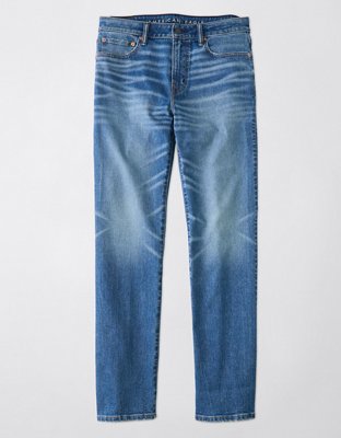 Мужские джинсы American Eagle AE AirFlex+ Ultrasoft Relaxed Straight Jean — фото 3