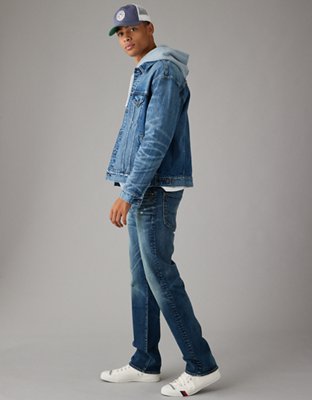 AE EasyFlex Relaxed Straight Jean Gastado