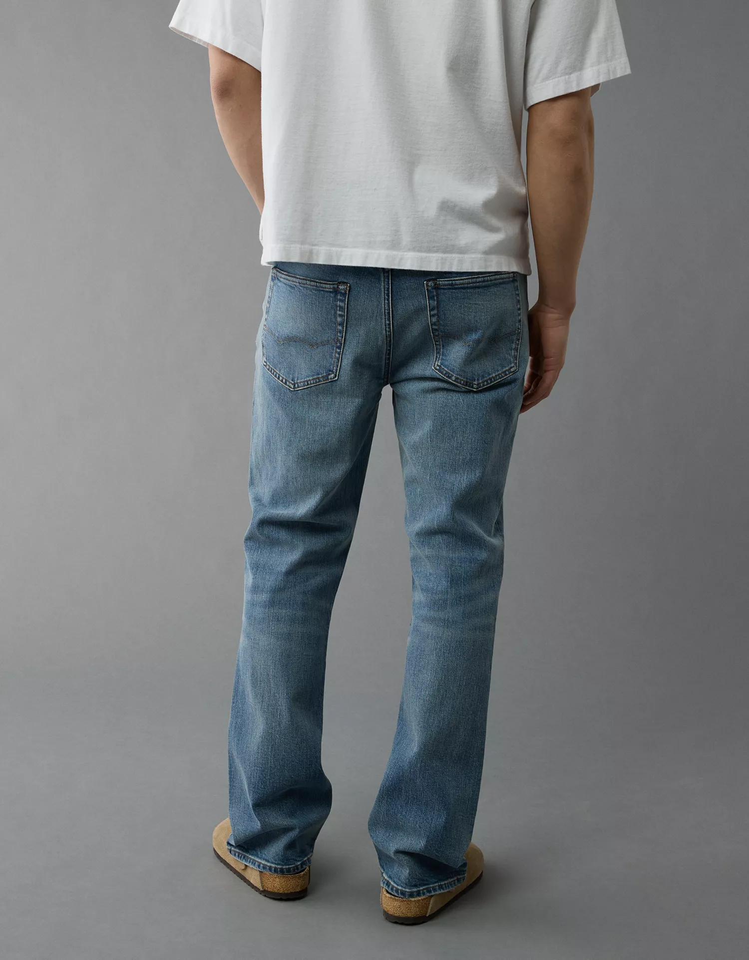 AE EasyFlex Patched Slim Bootcut Jean - thumbnail 2