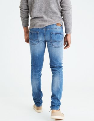 Мужские джинсы American Eagle AE 360 Extreme Flex Slim Taper Jean — фото 5