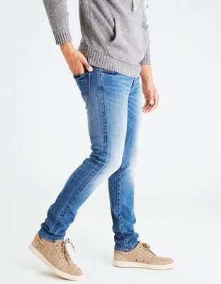 Мужские джинсы American Eagle AE 360 Extreme Flex Slim Taper Jean — фото 3