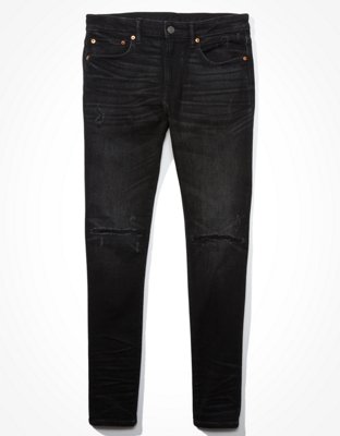 black athletic jeans