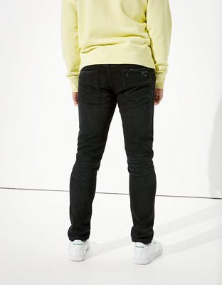 Мужские джинсы American Eagle AE AirFlex+ Patched Athletic Skinny Jean — фото 2