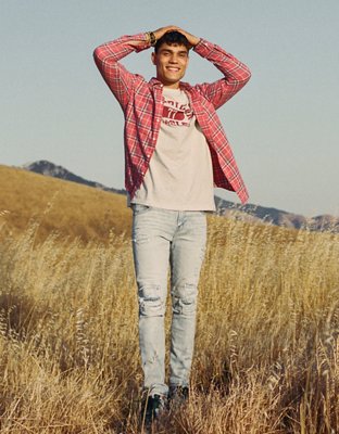 men's athletic skinny jeans