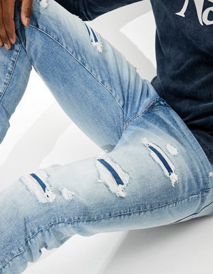 Мужские джинсы American Eagle AE AirFlex+ Clean Tech Athletic Skinny Jean — фото 5