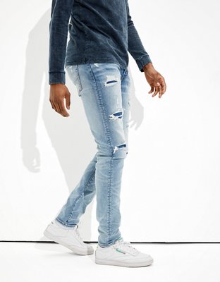 Мужские джинсы American Eagle AE AirFlex+ Clean Tech Athletic Skinny Jean — фото 4