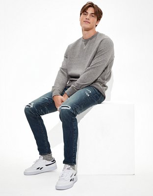 AE AirFlex+ Temp Tech Patched Athletic Skinny Jean