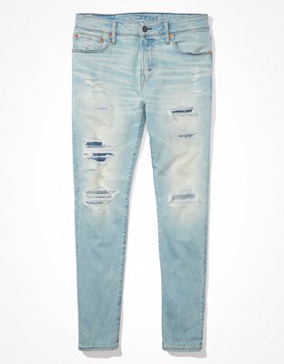 AE AirFlex+ Temp Tech Patched Athletic Skinny Jean