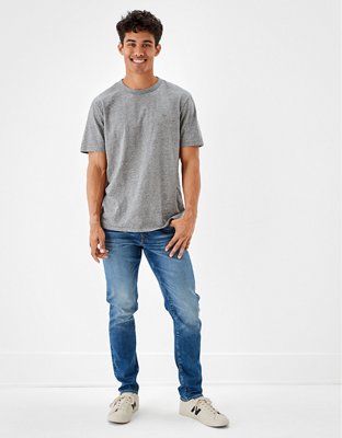 Slim-Fit Denim Fleece Lined Jeans – Turbo Athlete