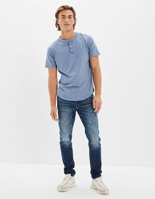 American eagle Airflex Athletic Skinny Long Jean Blue