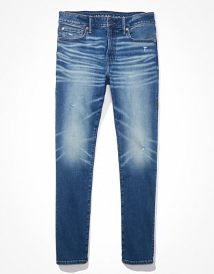 Мужские джинсы American Eagle AE AirFlex 360 Distressed Athletic Skinny Jean — фото 3