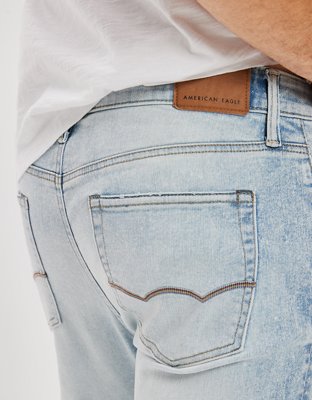 Мужские джинсы American Eagle AE Pride AirFlex+ Patched Athletic Skinny Jean — фото 5
