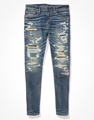 AE AirFlex 360 Ripped Skinny Jean