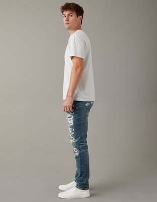 AE AirFlex+ Patched Athletic Skinny Jean