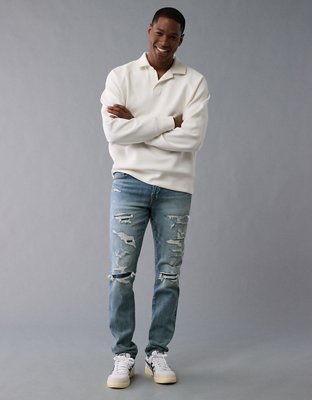 AE AirFlex+ Patched Athletic Skinny Jean