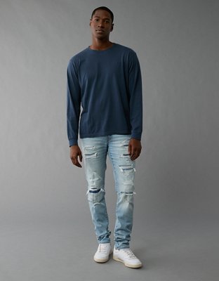 AE AirFlex+ Patched Athletic Skinny Jean