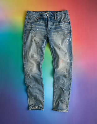 AE Pride AirFlex+ Athletic Skinny Patched Jean
