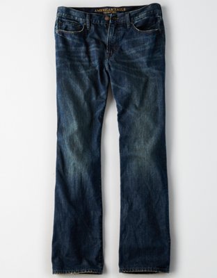 Mens Classic Bootcut Jeans American Eagle Outfitters