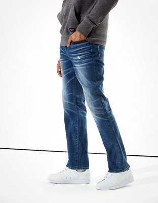 Мужские джинсы American Eagle AE Cozy AirFlex+ Original Bootcut Jean — фото 4