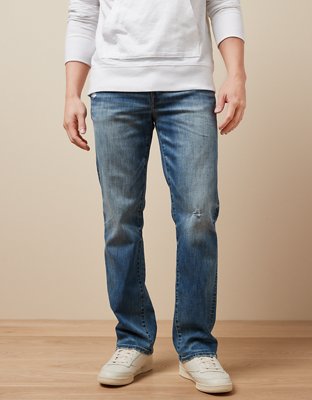 AE AirFlex+ Distressed Original Bootcut Jean