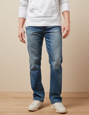 AMERICAN EAGLE MENS RIPPED JEANS