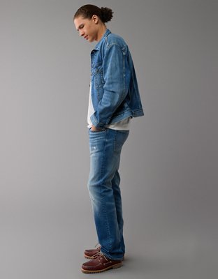 AE AirFlex+ Distressed Original Bootcut Jean