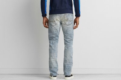 Мужские джинсы American Eagle Slim Straight Jean — фото 4