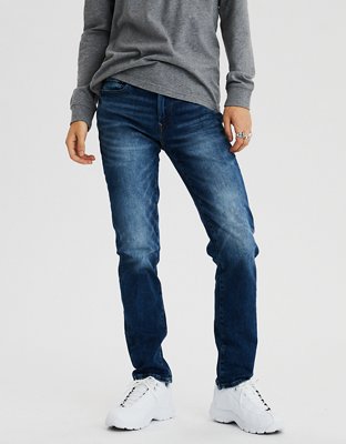 American eagle jeans store men's slim straight