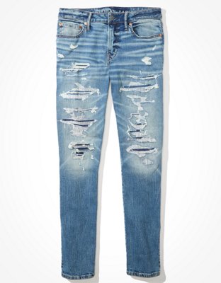 american eagle distressed jeans mens