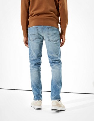 Мужские джинсы American Eagle AE Cozy AirFlex+ Slim Straight Jean — фото 2