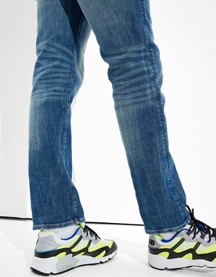 Мужские джинсы American Eagle AE AirFlex+ Temp Tech Slim Straight Jean — фото 4
