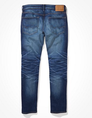 Мужские джинсы American Eagle AE AirFlex+ Clean Tech Slim Straight Jean — фото 4