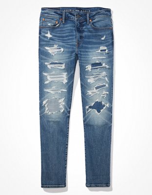 AE AirFlex+ Patched Slim Straight Jean