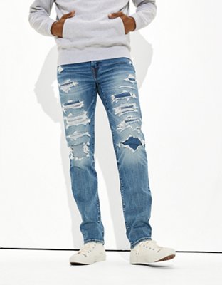 AE AirFlex+ Patched Slim Straight Jean