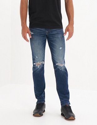 AE AirFlex+ Temp Tech Ripped Slim Straight Jean
