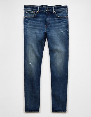 AE AirFlex+ Slim Straight Jean con Rasgados