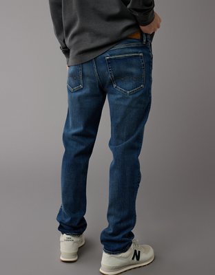 AE AirFlex+ Slim Straight Jean con Rasgados
