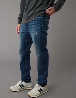 AE AirFlex+ Ripped Slim Straight Jean