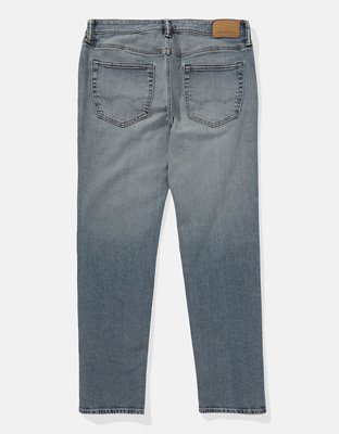 Мужские джинсы American Eagle AE AirFlex+ Slim Straight Distressed Jean — фото 4
