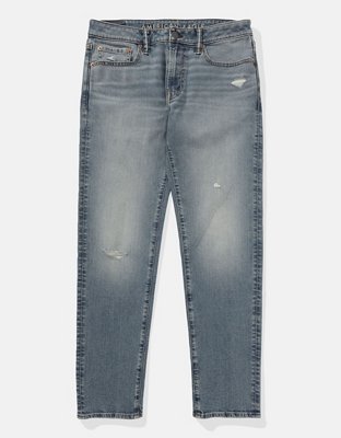 Мужские джинсы American Eagle AE AirFlex+ Slim Straight Distressed Jean — фото 3