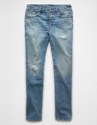 AE EasyFlex Patched Slim Straight Jean