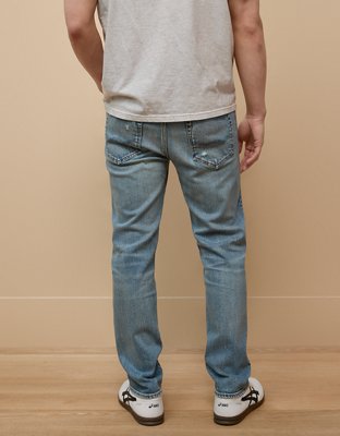 AE EasyFlex Patched Slim Straight Jean