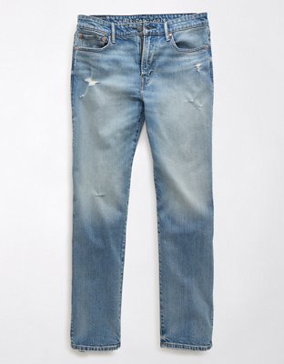 AE EasyFlex +TENCEL™ Fibers Ripped Slim Straight Jean