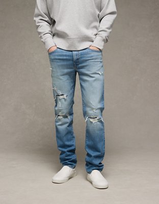 AE EasyFlex +TENCEL™ Fibers Patched Slim Straight Jean